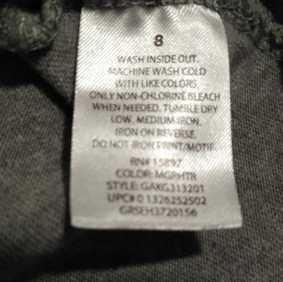 🛍️Gifting🛍️S 8 Garanimals 365 Kids Long Sleeve - Picture 4 of 6